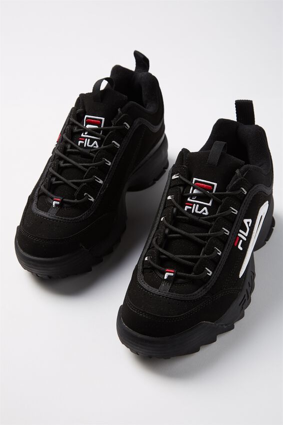Girls Fila Disruptor 2 Ii, BLACK