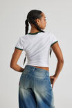Lcn Toy Story Fitted Baby Tee, LCN DIS WHITE/ALIEN - alternate image 3