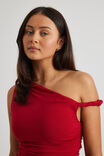 Leah Off Shoulder Ruched Top, SCOOTER - alternate image 4