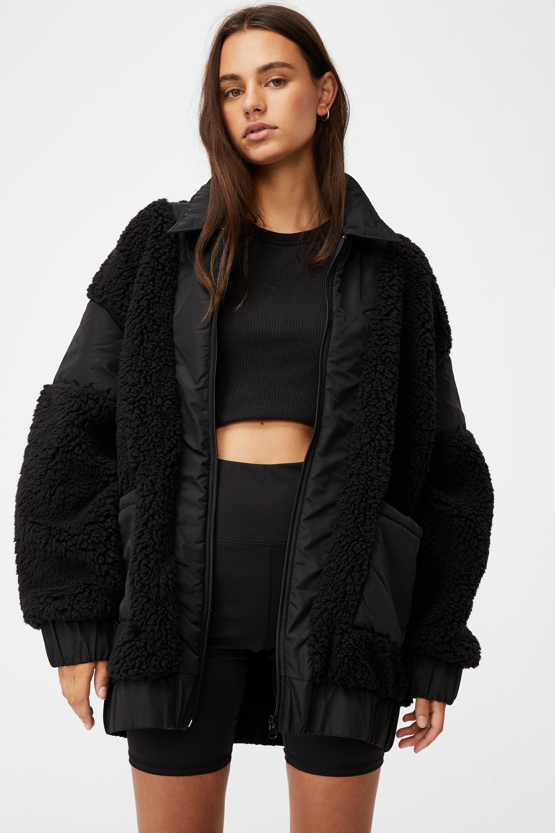 factorie fluffy jacket