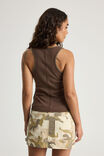 Graphic Tank, WASHED MUD/HOTTER THAN HIM - alternate image 3