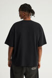 Notion Vintage Graphic Tshirt, NTN WASHED BLACK/SPRAY GOTHIC - example image 3