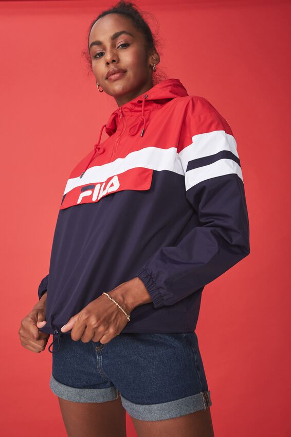 Fila Lcn Windbreaker, EVENING BLUE/LYCHEE/WHITE