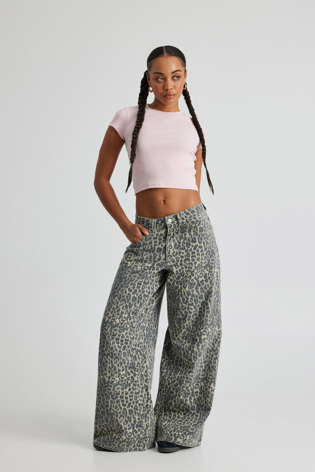 Mega Baggy Jean, COOL LEOPARD