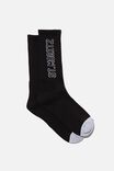 Retro Ribbed Socks, ST MORITZ - alternate image 1