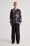 Notion Long Sleeve Jersey, NTN BLACK/NOTION OIL SLICK - alternate image 2