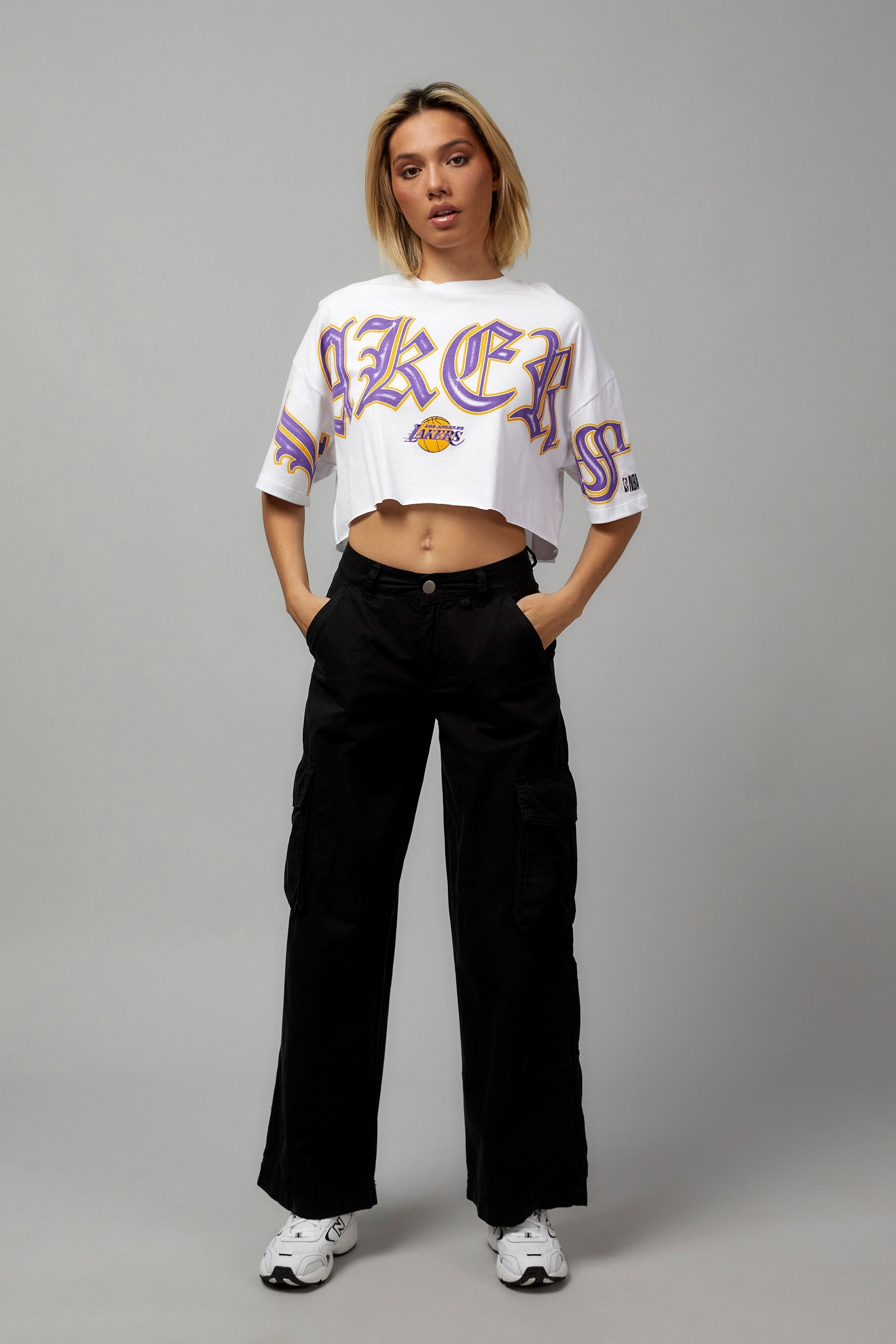 Lcn Nba Cropped Graphic Tee