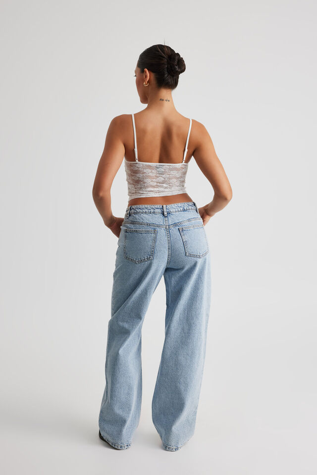 Mid Rise Baggy Jean, 90S BLUES