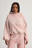 Notion Boxy Hoodie, NTN WASHED MUTED PINK/REBORN - alternate image 1