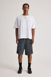 Half Half Throwback Boardshort, WASHED STEEL - alternate image 2