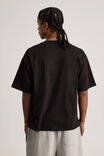 Half Half Heavyweight Box Fit Graphic Tshirt, HH BLACK/HALF HALF FUTURISTIC - alternate image 3