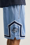 North Carolina Basketball Short, LCN UNC BLUE/CAROLINA DIAMONDS - alternate image 4