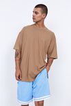 Premium Oversized T Shirt, DUSTY BROWN - alternate image 5