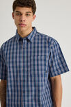 Half Half Short Sleeve Shirt, HH SURF RIOT CHECK - alternate image 4