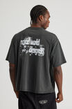 Notion Vintage Graphic Tshirt, NTN WASHED BLACK/MOTION BLUR - alternate image 3