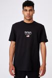 Regular Pop Culture T Shirt, LCN NAS BLACK/NASA CLASSIC - alternate image 1
