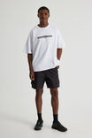 Heavyweight Box Fit Nfl Tshirt, LCN NFL WHITE/ RAIDERS Y2K - alternate image 2