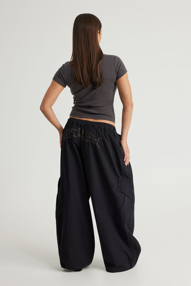 Jumbo Notion Pant, WASHED BLACK