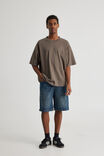 Heavy Weight Box Fit Tshirt, SMOKEY BARK - alternate image 2