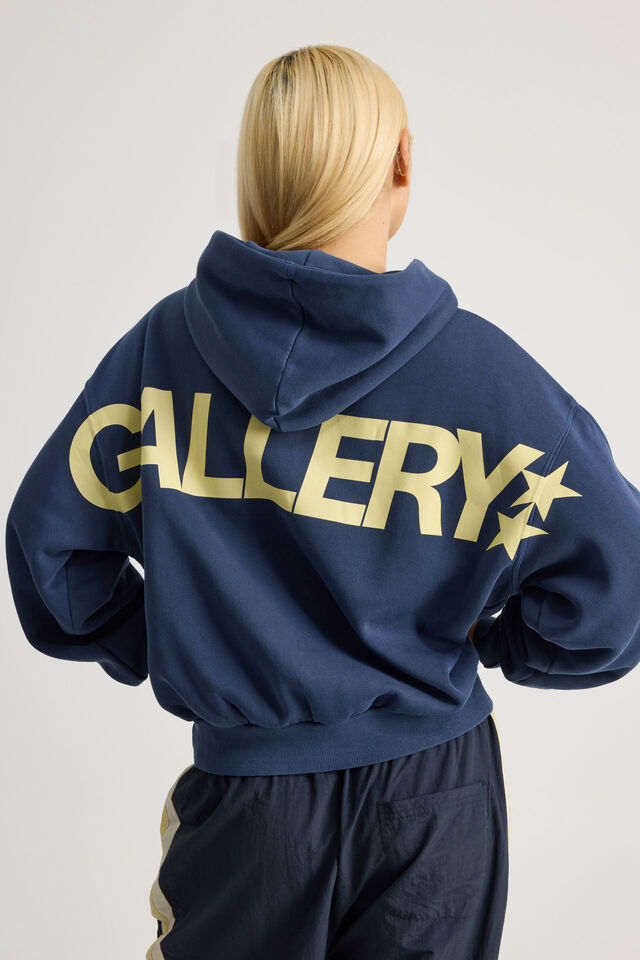 Open Gallery Boxy Hoodie, OG WASHED NIGHT SKY/EVOLUTION