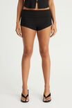 Raya Pull On Short, BLACK/ICED OUT ANGEL - example image 2
