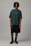 Box Fit Unified Tshirt, IVY GREEN/UC WORLDWIDE FLAGS - alternate image 2