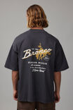 Heavy Weight Box Fit Ford Tshirt, LCN FOR WASHED BLACK/FORD BRONCO - alternate image 1