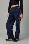 Phoebe Woven Sporty Trackpant, NAVY BLAZER - alternate image 1