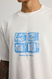 Cartoon Network X Half Half Box Fit Tshirt, LCN WB CLOUD/RAISED BY TV - alternate image 4
