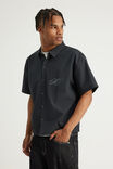 Select Colour: NOTION BLK GRITTY STRIPE/BACK GRAPHIC