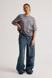 Oversized Graphic Tee, STORMY/LOST IN NY - alternate image 2