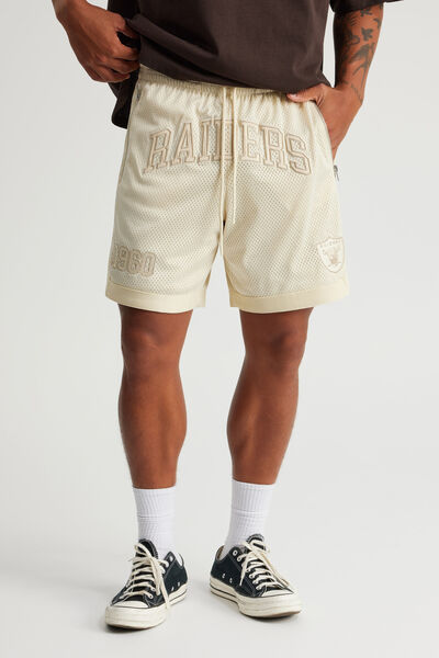Nfl Basketball Short, LCN NFL CRUMPET STEALTH/RAIDERS