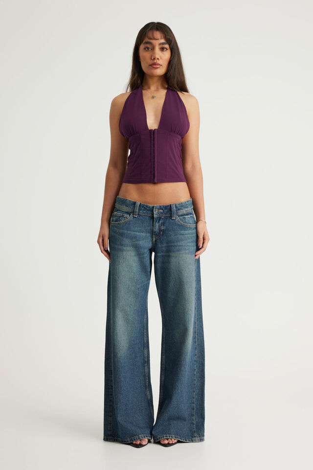 Era Low Super Wide Jean, AFTERGLOW BLUE