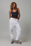 Super Slouchy Trackpant, SILVER MARLE - alternate image 1