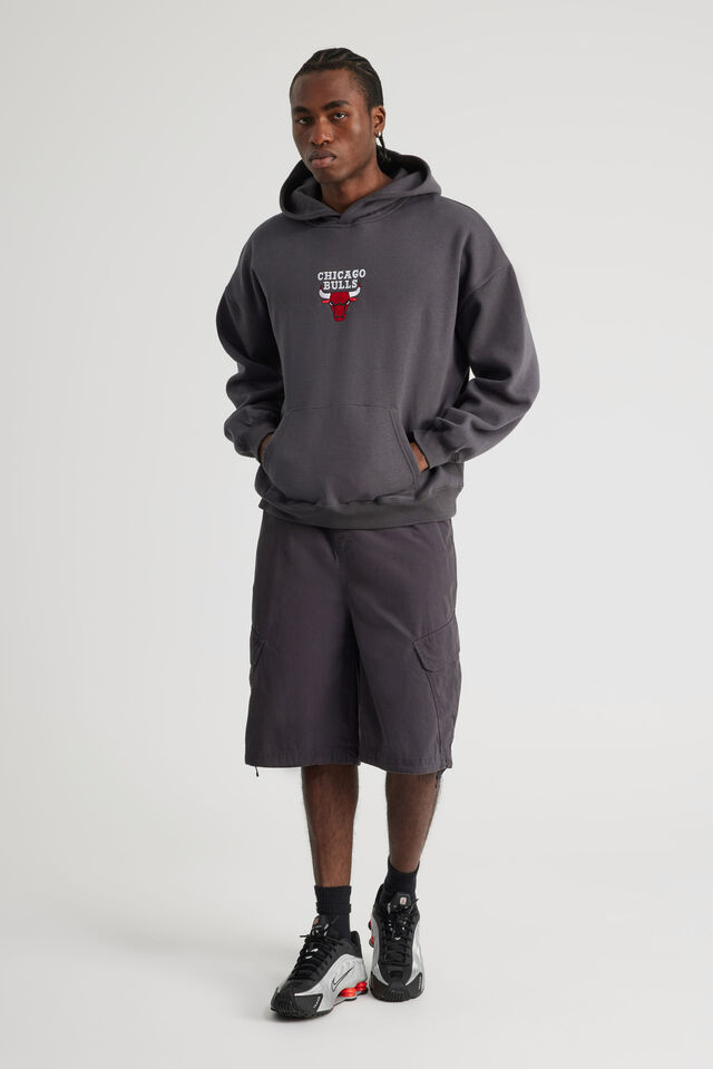 Nba Hoodie, LCN NBA SLATE/CHICAGO BULLS