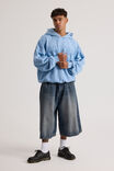 Open Gallery Hoodie, OG WASHED BLUE MIST/GALLERY HEADLINE - alternate image 2