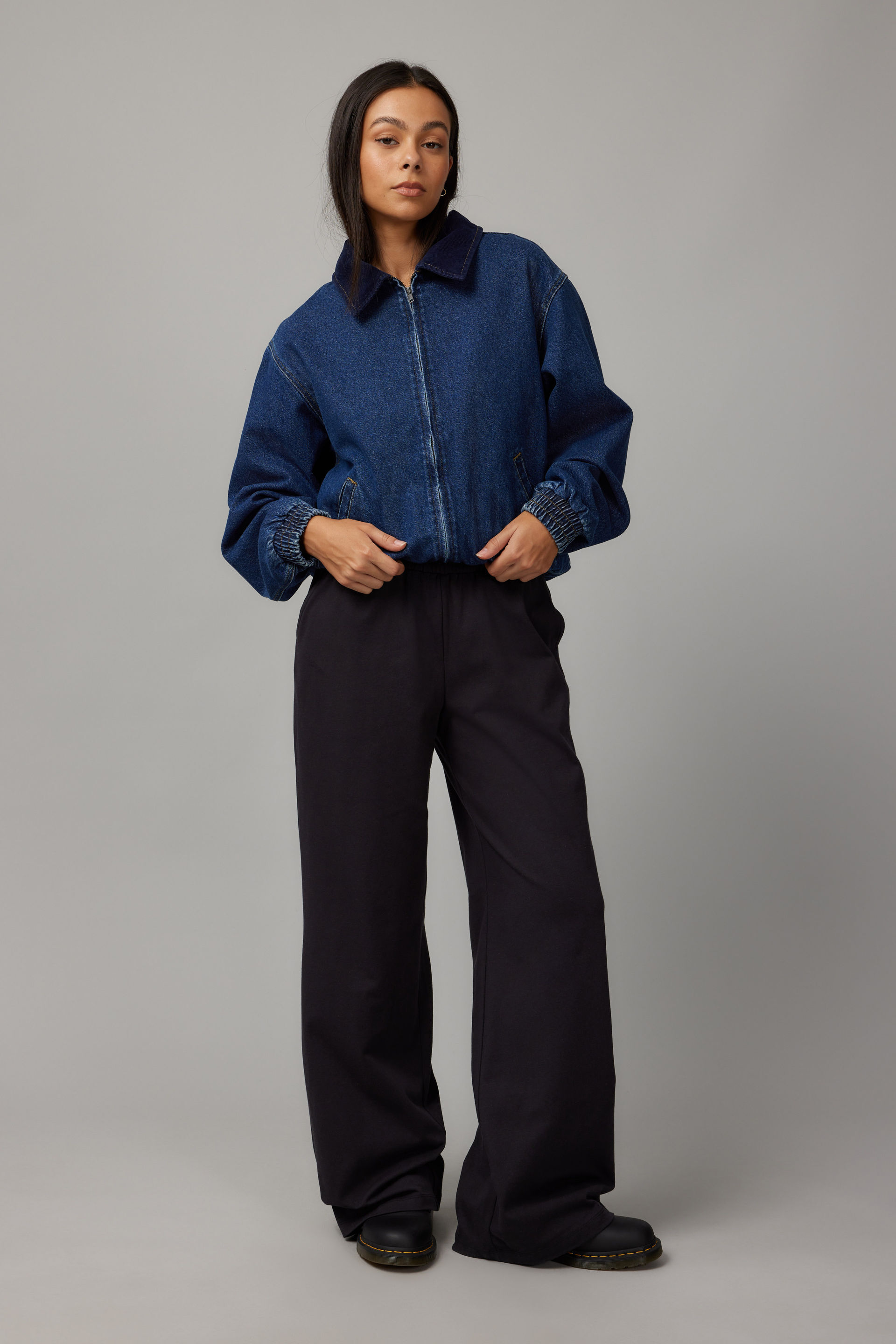 Milly Denim Bomber Jacket