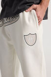 Nfl Track Pant, LCN NFL EGGSHELL/RAIDERS PATCH - alternate image 4