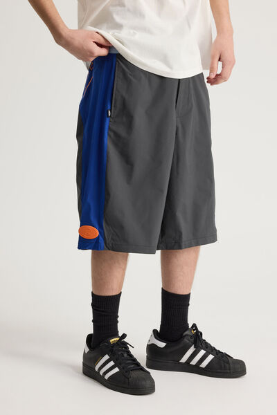 Half Half Classic Boardshort, BLUE/PANEL HALF HALF