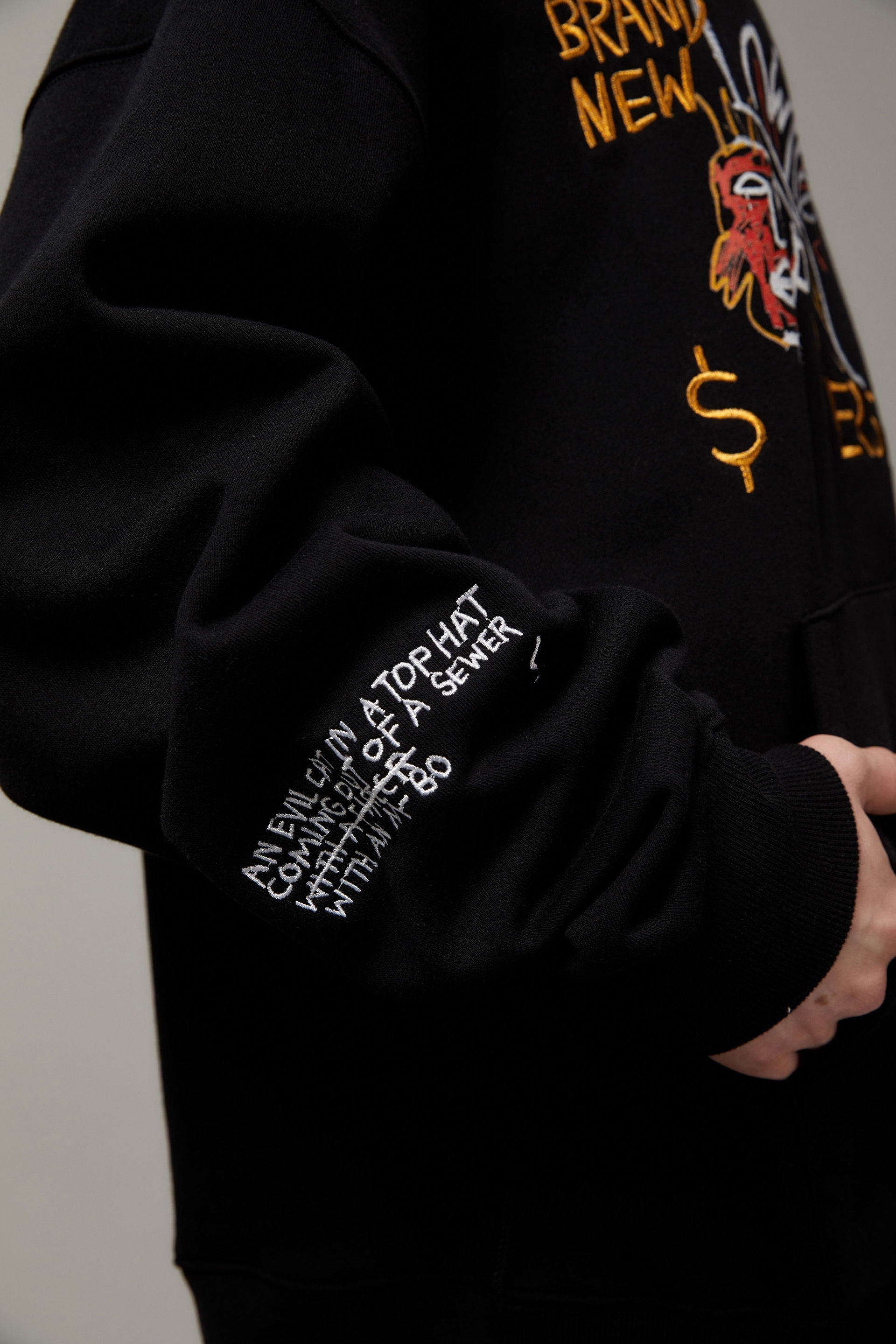 Basquiat graphic hoodie online