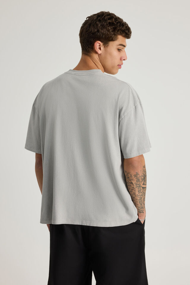 Authentics Blank Tee, WASHED DIGI MIST