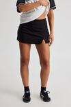 Mini Split Skort, BLACK - alternate image 2