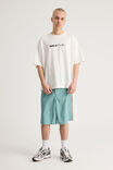 Half Half Panelled Boardshort, AQUA PEARL/MARKER SIGNATURE - alternate image 2