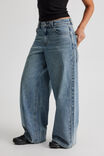 Mega Baggy Jean, WESTERN BLUE - alternate image 2