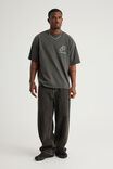 Notion Vintage Graphic Tshirt, NTN WASHED BLACK/INTERTWINED - example image 2