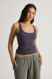 Authentics Scoop Neck Tank, IRON GREY - alternate image 1