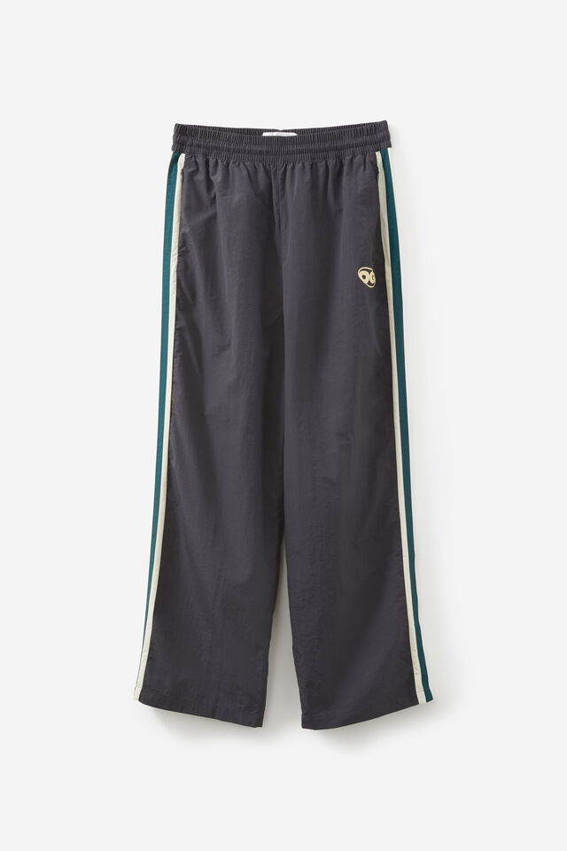 Open Gallery Baggy Nylon Track Pant, OG SLATE/KELP