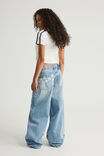 Mid Rise Baggy Jean, CYBER SKY - alternate image 3