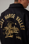 Half Half Coach Jacket, BLACK/LOST HORSE VALLEY - alternate image 5