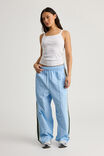 Open Gallery Baggy Nylon Track Pant, OG BLUE MIST/KELP - alternate image 2